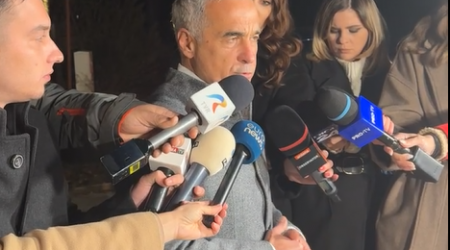 Calin Georgescu defies journalists, makes unproven statements against Lasconi