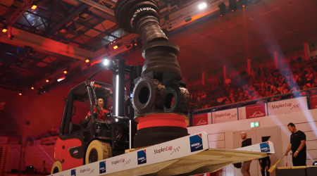 International Forklift Racing Competition Ends In Belgian Upset Over Germany