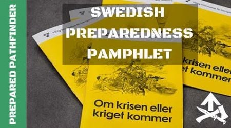 Swedish Preparedness Pamphlet - In Case of Crisis or War