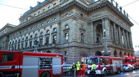 Fire at National Theater in Prague put out