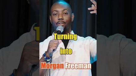 &quot;Turning into Morgan Freeman&quot; Chazz Hawkins #comedy #fyp #shorts Subscribe for more jokes