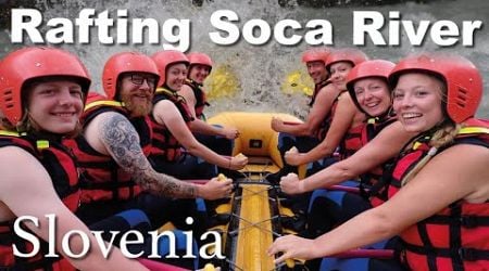 Rafting on the Soca River in Slovenia