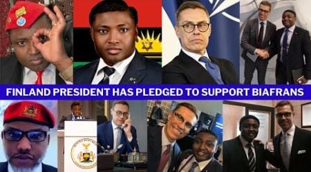 Finland President Alexander Stubb Has Pledge To Support The Biafra Independence