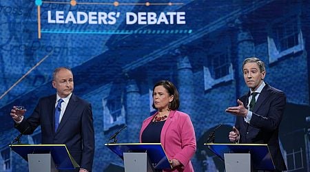 Party leaders seek to stake out economic policy positions in TV debate