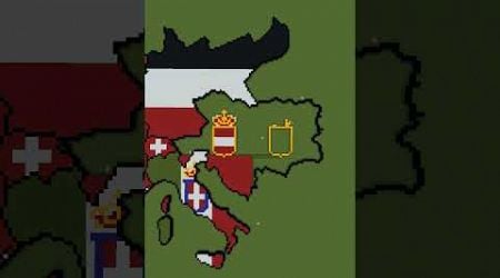 Small Scale 1914 Austria-Hungary #austria #hungary #maps #flags #minecraft