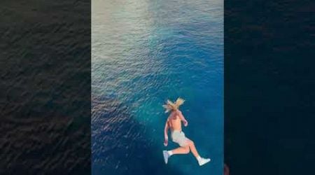 Jump in heaven #ocean #malta #cliffjump #shorts