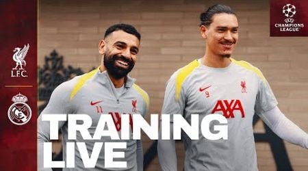 Live Training: Liverpool Prepare For Real Madrid | UEFA Champions League