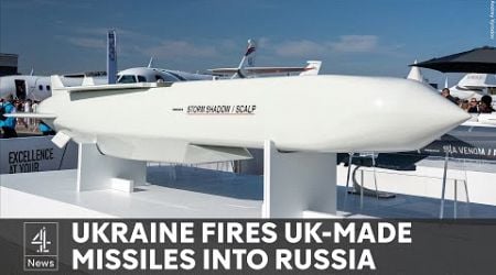 Ukraine fires UK-made Storm Shadow missiles into Russia for first time