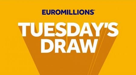 The National Lottery EuroMillions draw results from Tuesday 26 November 2024