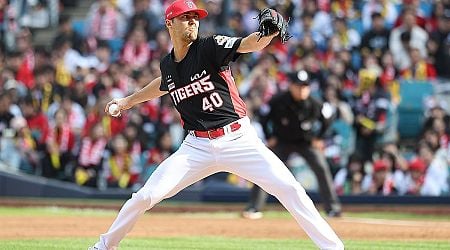 Korean Series champions Tigers re-sign ace James Naile