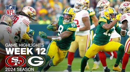 San Francisco 49ers vs. Green Bay Packers | 2024 Week 12 Game Highlights