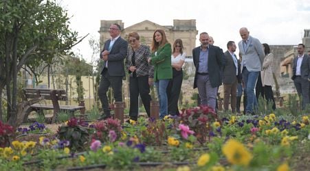  New garden opened for Hospice Malta patients 