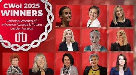 2025 Croatian Women of Influence and Future Leader award winners revealed