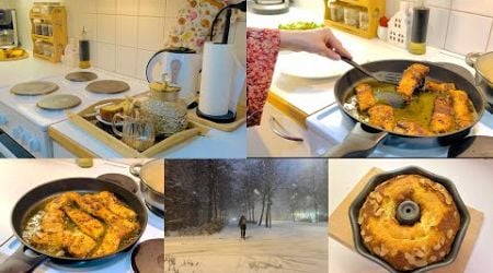 Silent vlog | aesthetic cooking &amp; baking| slow living |cozy winter Finland