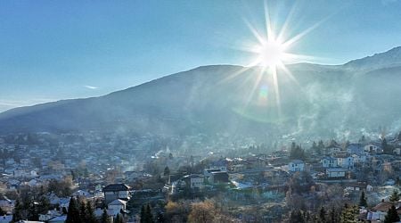 Sunny weather in most of Bulgaria on Thursday, with fog near rivers