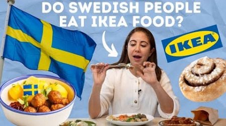 What Are Swedish People Eating?