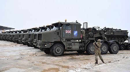 Twelve British soldiers injured in major traffic pile-up in Estonia - local media