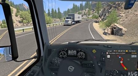 American Truck Simulator - Jackson to Evanston - Wyoming Gameplay (PC UHD) [4K60FPS]