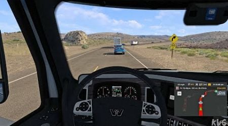 American Truck Simulator - Coeur d&#39;Alene to Grangeville - Idaho Gameplay (PC UHD) [4K60FPS]