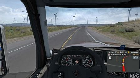 American Truck Simulator - Sheridan to Laramie - Wyoming Gameplay (PC UHD) [4K60FPS]