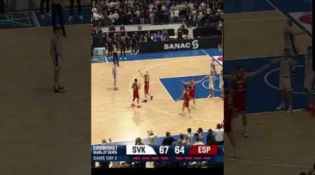 The craziest buzzer beater in the history of #basketball #spain #slovakia #clutchgene #nba #europe