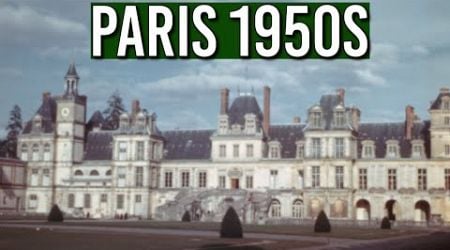 Paris in the 1950s - Rare Vintage Footage in 4K | Historic Color Archive