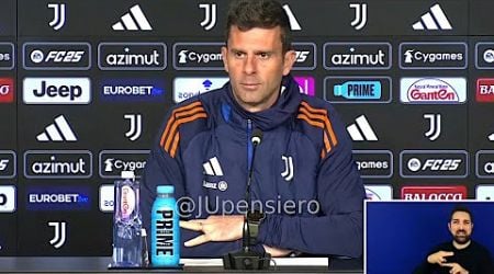 Conferenza stampa THIAGO MOTTA pre Milan-Juve duro su Vlahovic: &quot;I miei giocatori hanno l&#39;obbligo..&quot;