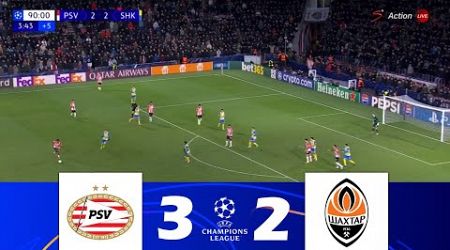 PSV versus Shakhtar Donetsk [3-2] | UEFA Champions League 2024/25 | Wedstrijd Hoogtepunten!