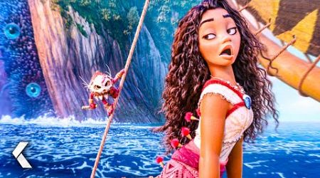 MOANA 2 All Clips &amp; Trailer (2024)