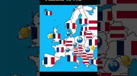 Austria vs France #europe #mapper #country #mapchart #mapping #globalmapper #geography #mappingedits