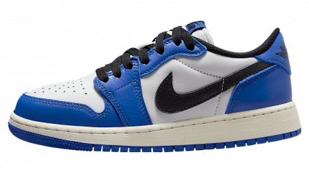 Air Jordan 1 Low Game Royal GS White / Game Royal