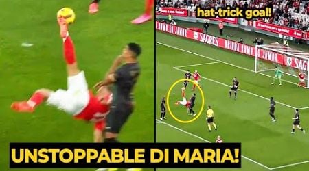 Di Maria scored HAT-TRICK with bicycle kick goal against Estrela Amadora last night | Football News