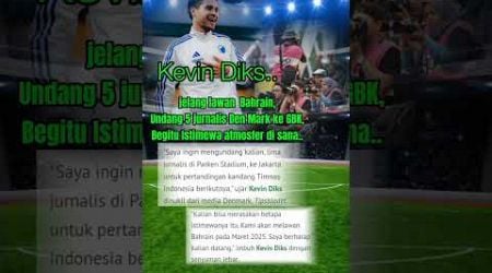 Undang 5 jurnalis denmark GBK. #football #kabartimnashariini