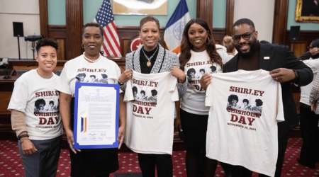 November 30 now a day to honor Shirley Chisholm in NYC