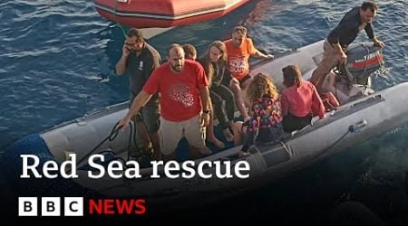 Five survivors found after Red Sea tourist boat sinks | BBC News