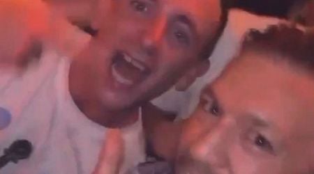 Footage of Conor McGregor partying with member of Kinahan cartel murder squad viewed almost four million times online