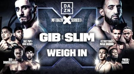 MISFITS &amp; DAZN X SERIES 19 | QATAR: THE SUPERCARD | ANESONGIB VS. SLIM ALBAHER WEIGH IN LIVE