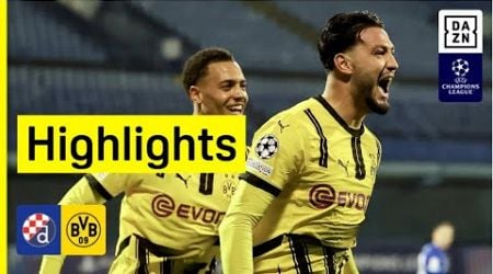 Dinamo Zagreb - Borussia Dortmund | UEFA Champions League | DAZN Highlights