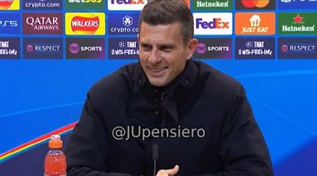 THIAGO MOTTA post Aston Villa-Juve 0-0 conferenza stampa: &quot;Giusto annullare il gol, un orgoglio...&quot;