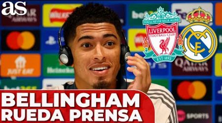 JUDE BELLINGHAM RUEDA DE PRENSA | PREVIA LIVERPOOL - REAL MADRID | CHAMPIONS LEAGUE