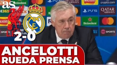 ANCELOTTI rueda de prensa | LIVERPOOL 2 - REAL MADRID 0 | CHAMPIONS LEAGUE