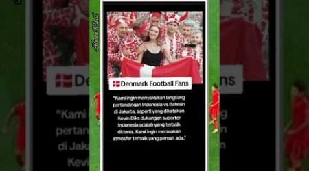 Denmark Football Fans. #football #kabartimnasberitatimnasindonesia