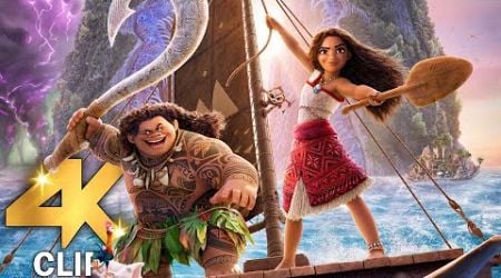 MOANA 2 All Clips + Trailer (4K ULTRA HD) 2024