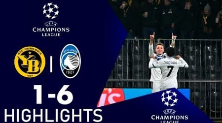 Young Boys - Atalanta 1-6 Highlights | UEFA Champions League - 2024/2025