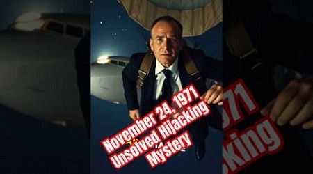 Unsolved Hijacking Case Northwest Airlines November 24, 1971 #history #aviation