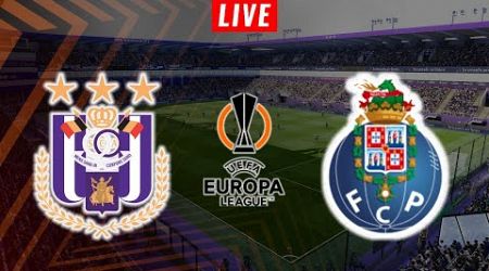 ANDERLECHT x PORTO | EM DIRETO LIGA EUROPA FASE LIGA