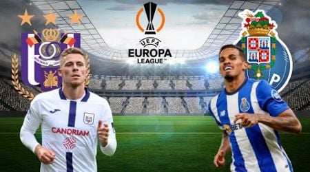 ANDERLECHT x PORTO | UEFA EUROPA LEAGUE 24/25