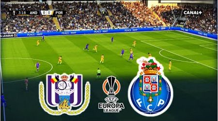 ANDERLECHT vs PORTO | UEFA EUROPA LEAGUE 2024/2025