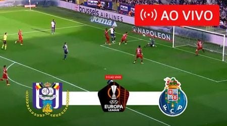 Anderlecht x Porto EM DIRETO | Liga Europa 24/25 | Jogo AO VIVO AGORA!