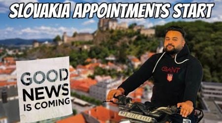 Finally Slovakia Appointment Open| Slovakia Update| Slovakia Appointment Update